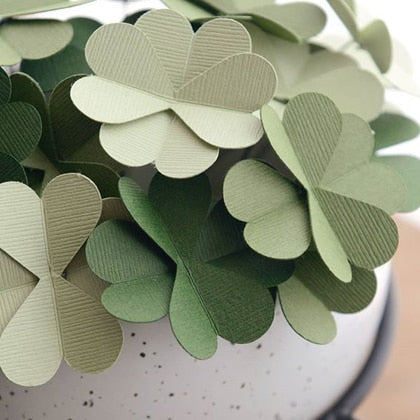 St. Patrick's Paper Clover DIY