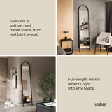 Floor Mirrors | color: Black