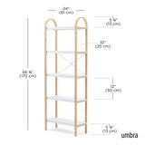 Shelves & Magazine Racks | color: White-Natural