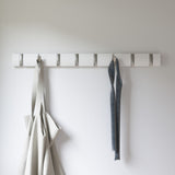 Wall Hooks | color: White-Nickel | Hover