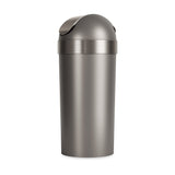 Kitchen Trash Cans | color: Pewter