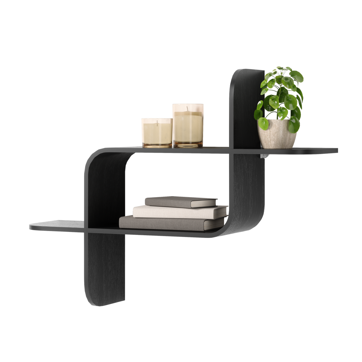 Shelves & Magazine Racks | color: Black