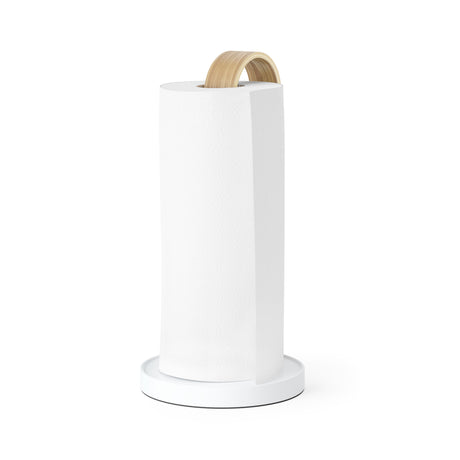 Paper Towel Holders | color: White/Natural