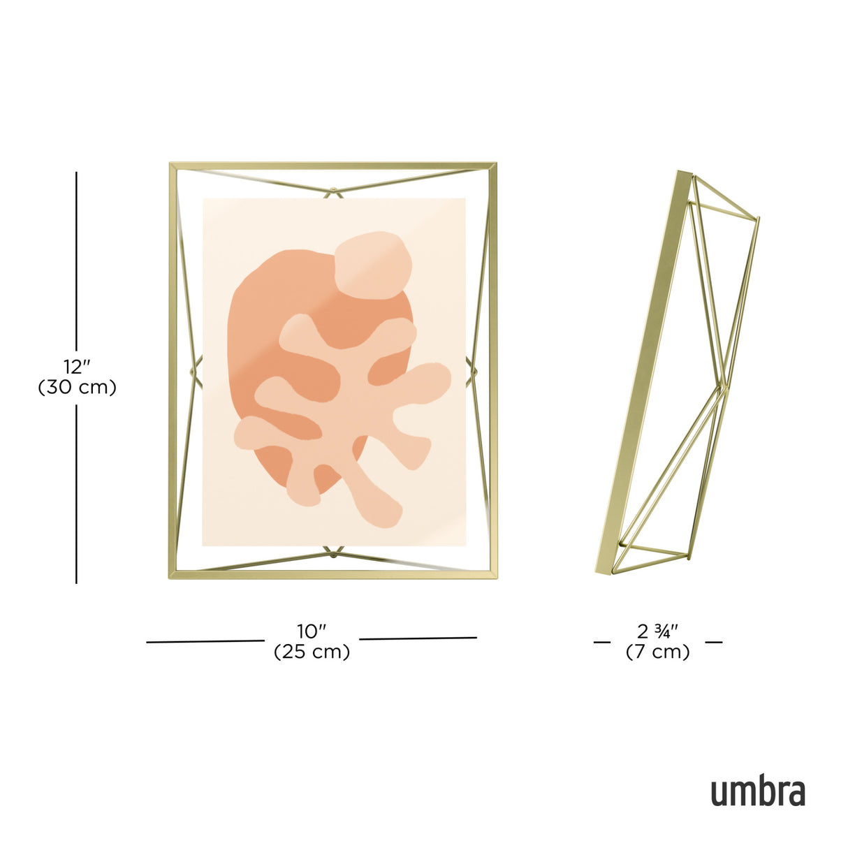 Tabletop Frames | color: Matte-Brass | size: 8x10" (20x25 cm)