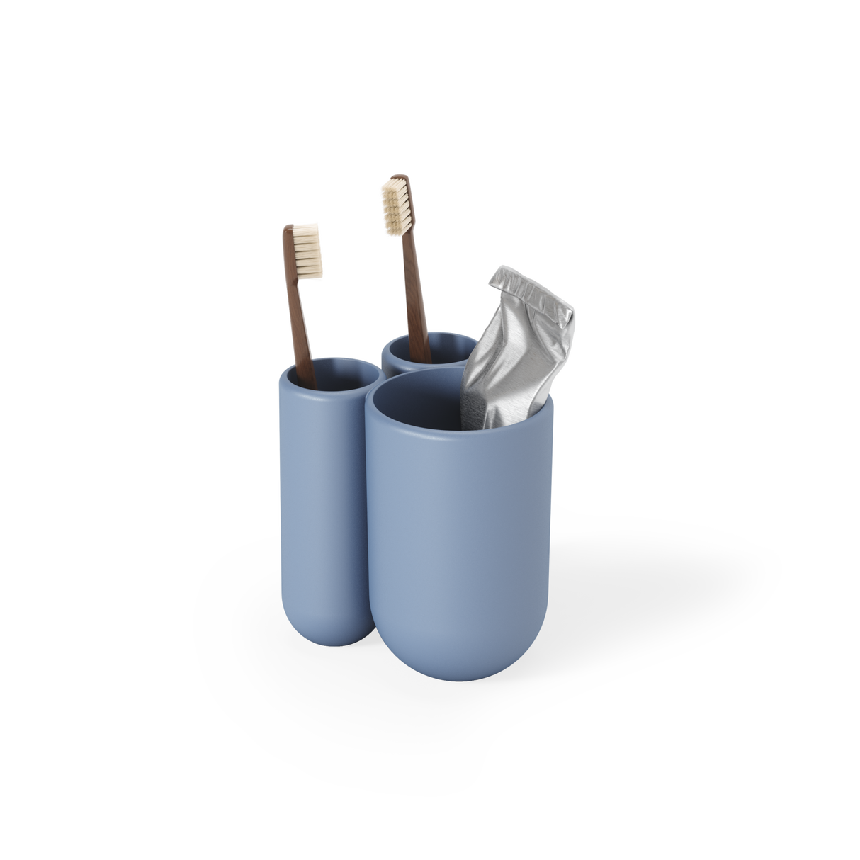 Tumblers & Toothbrush Holders | color: Slate Blue