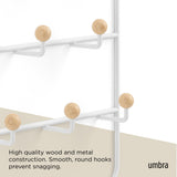 Over The Door Hooks | color: White-Natural