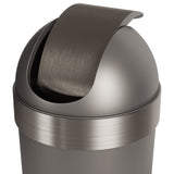 Kitchen Trash Cans | color: Pewter