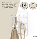 Over The Door Hooks | color: White-Natural
