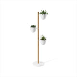 Floor Planters | color: White-Natural