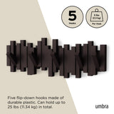 Wall Hooks | color: Espresso