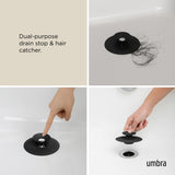 Drain Stop & Hair Catcher | color: Black