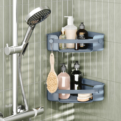 Shower Storage | color: Slate Blue | Hover