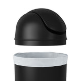 Kitchen Trash Cans | color: Black