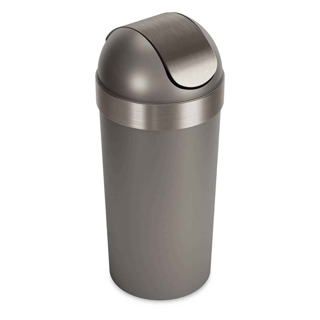 Kitchen Trash Cans | color: Pewter