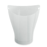 Bathroom Trash Cans | color: Metallic-White