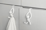 Over The Door Hooks | color: White | Hover