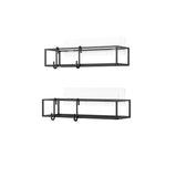 Shower Storage | color: Black | size: Set of Two