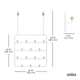 Over The Door Hooks | color: White-Natural