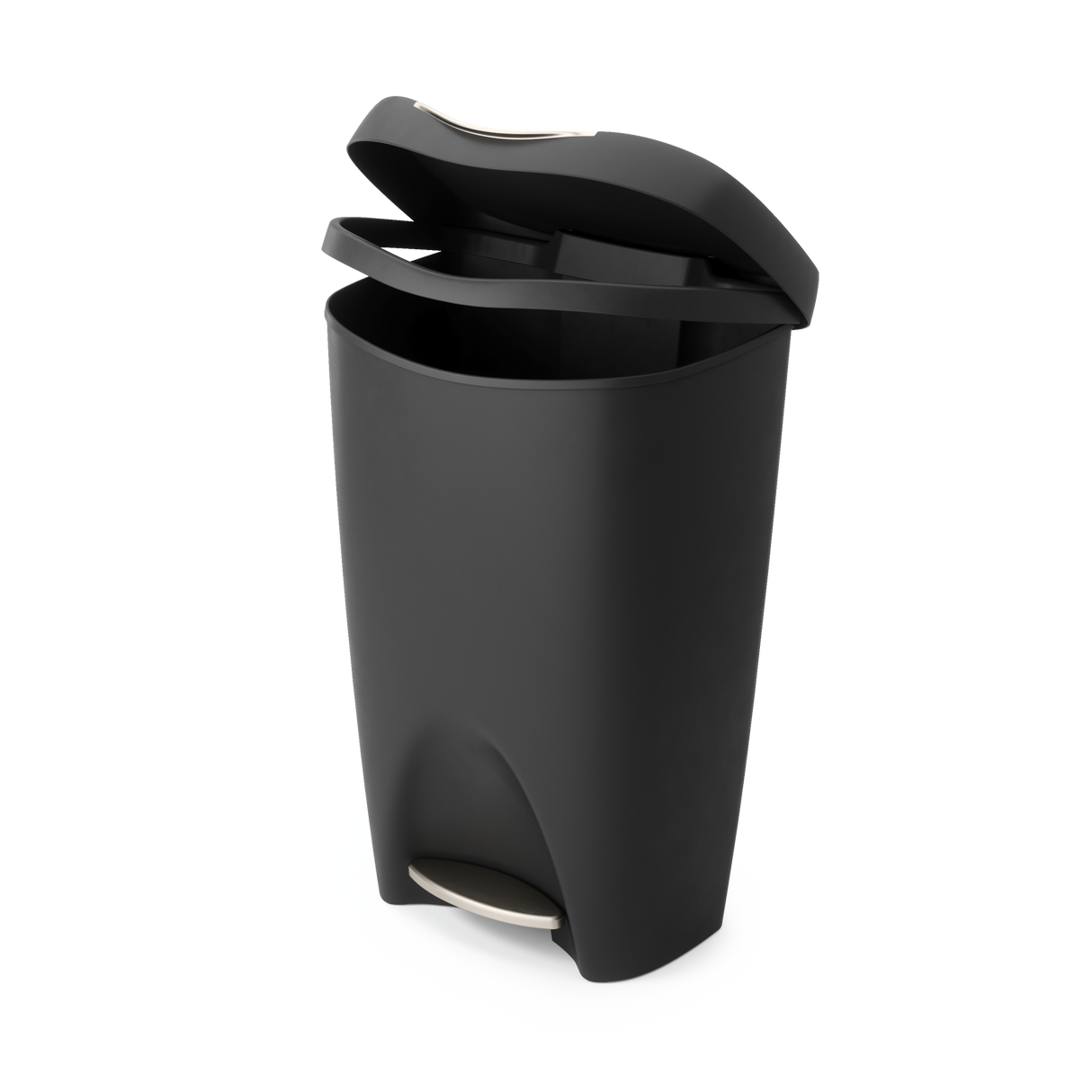 Kitchen Trash Cans | color: Black-Nickel