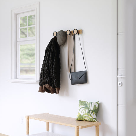 Wall Hooks | color: Black/Natural | Hover