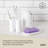 Tumblers & Toothbrush Holders | color: White