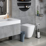 Bathroom Trash Cans | color: Slate Blue