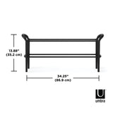 Shoe Racks | color: Matte-Black | size: Set of Two