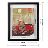 Wall Frames | color: Black | size: 11x14" (28x35 cm)