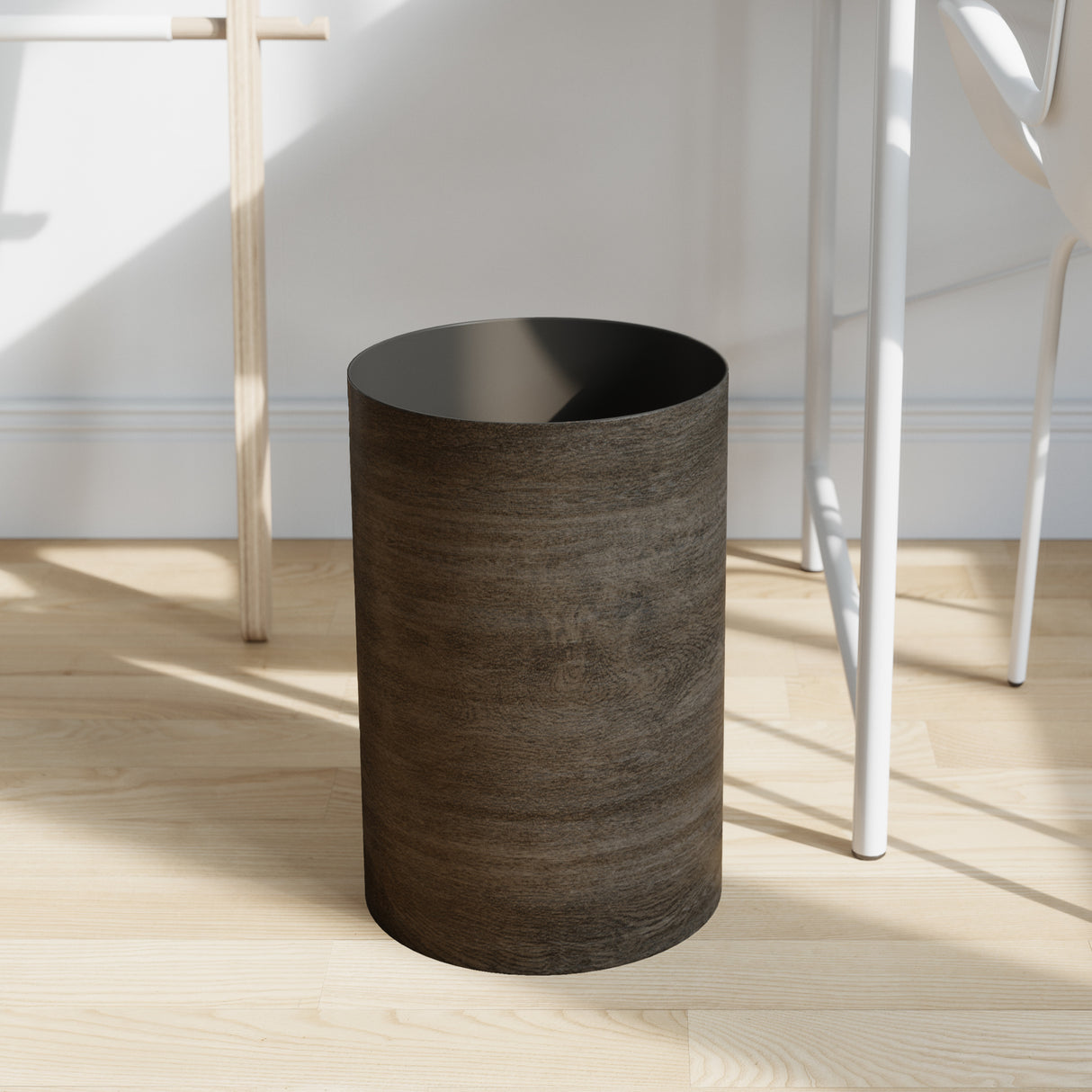 Bathroom Trash Cans | color: Barnwood | Hover