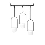 Hanging Planters | color: White-Black