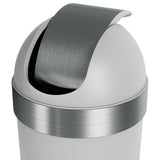 Kitchen Trash Cans | color: Grey-Nickel