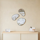 Wall Mirrors | color: Metallic-Titanium