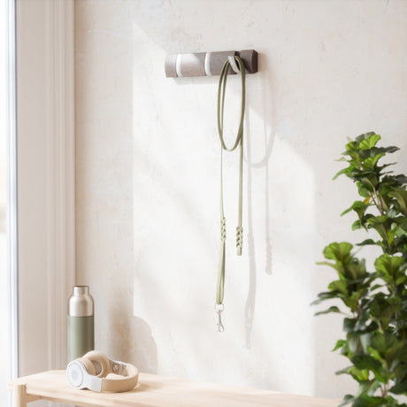 Wall Hooks | color: Driftwood-Nickel | Hover